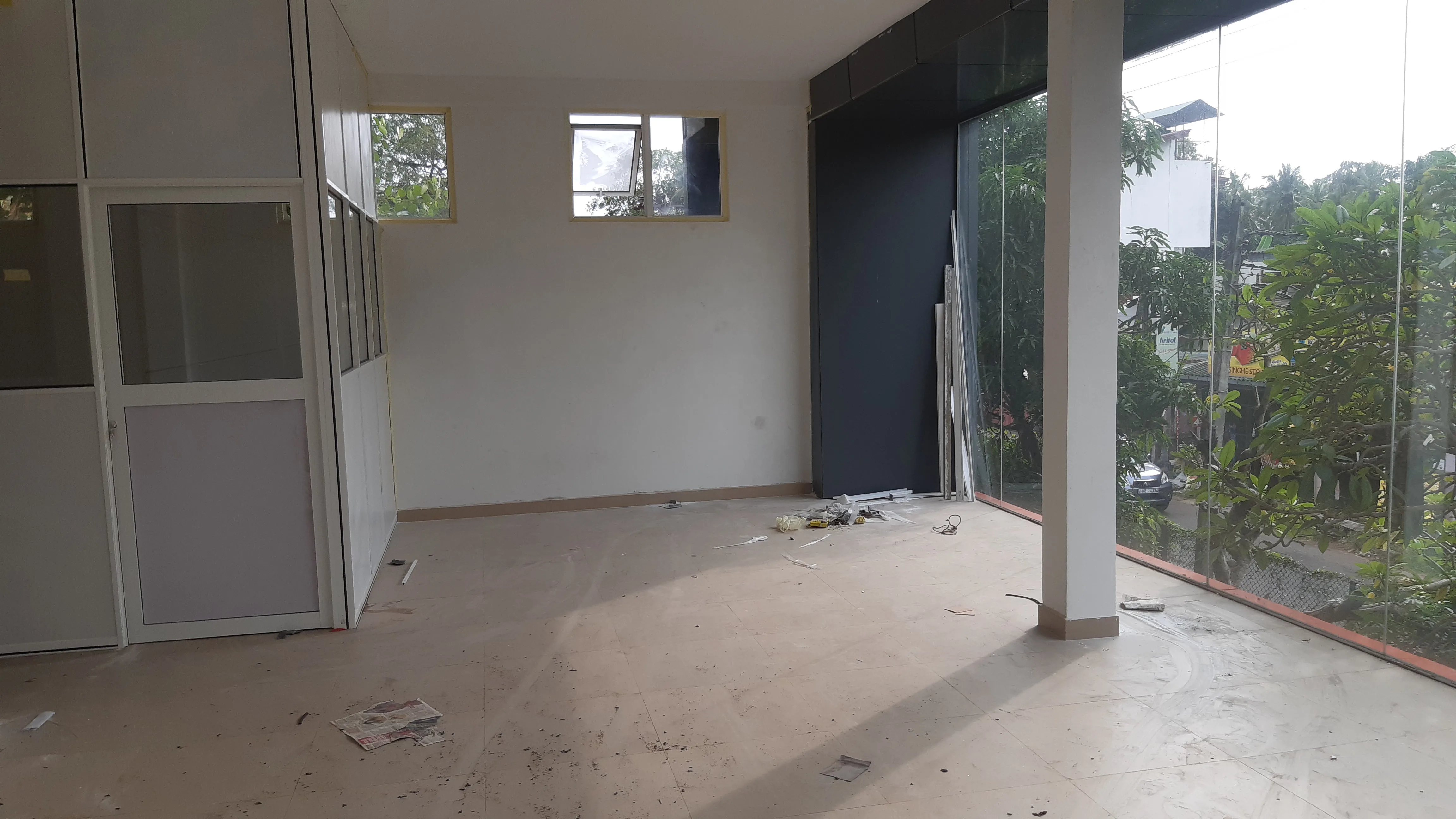 Office partitioning completed fit-out