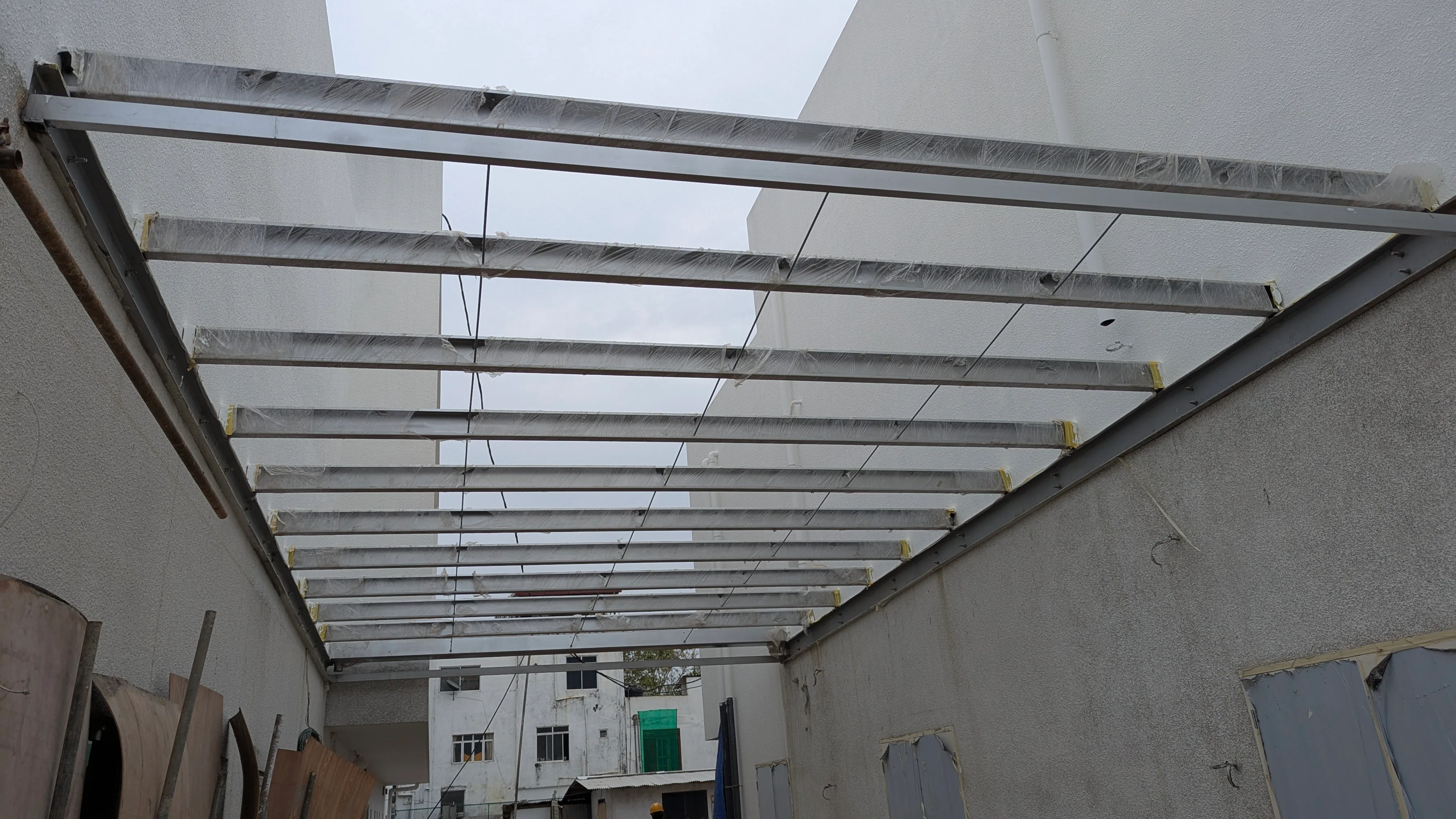 Shinnyo Lanka steel construction — completed structure