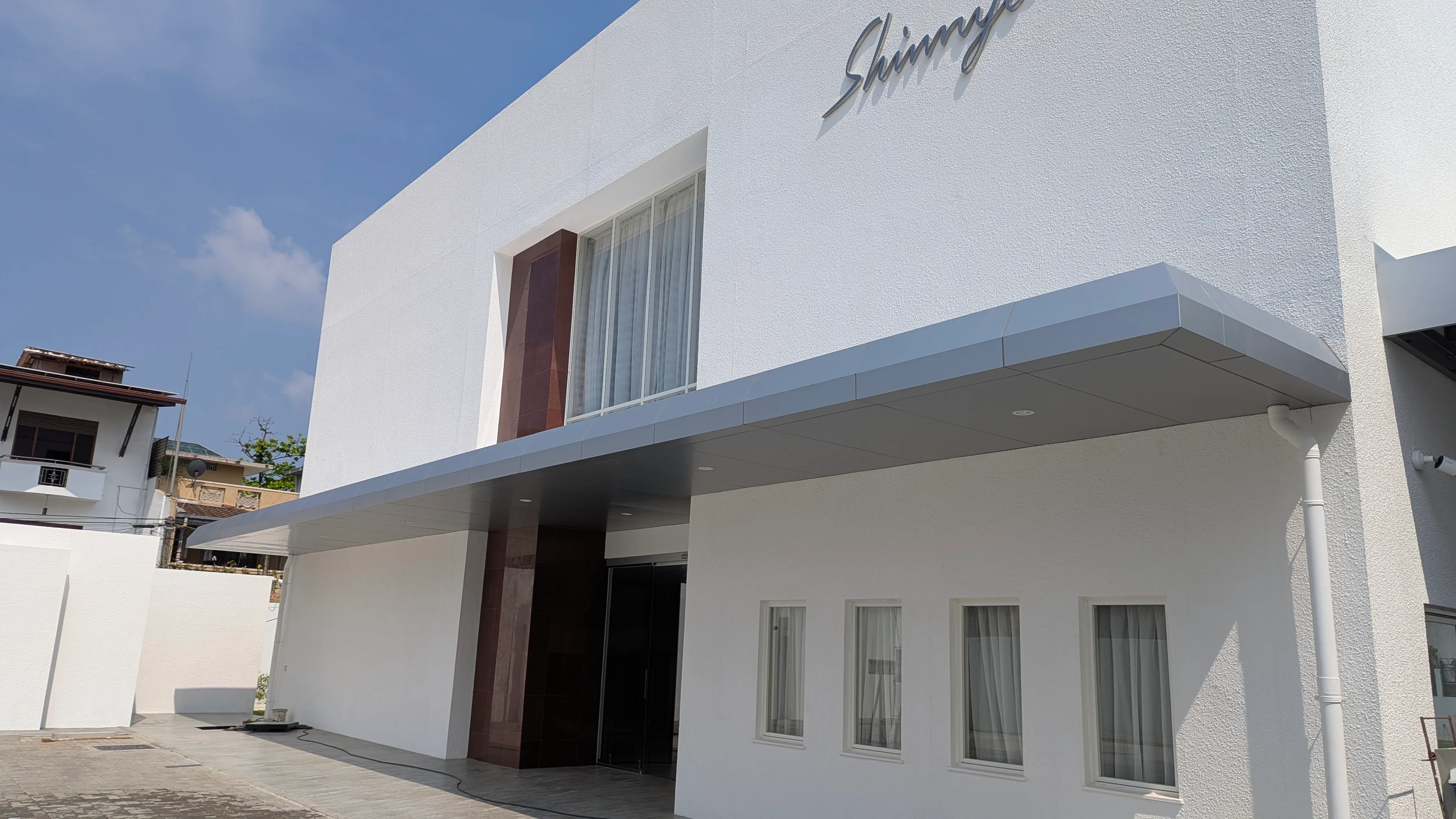 Shinnyo Lanka steel construction — installation detail